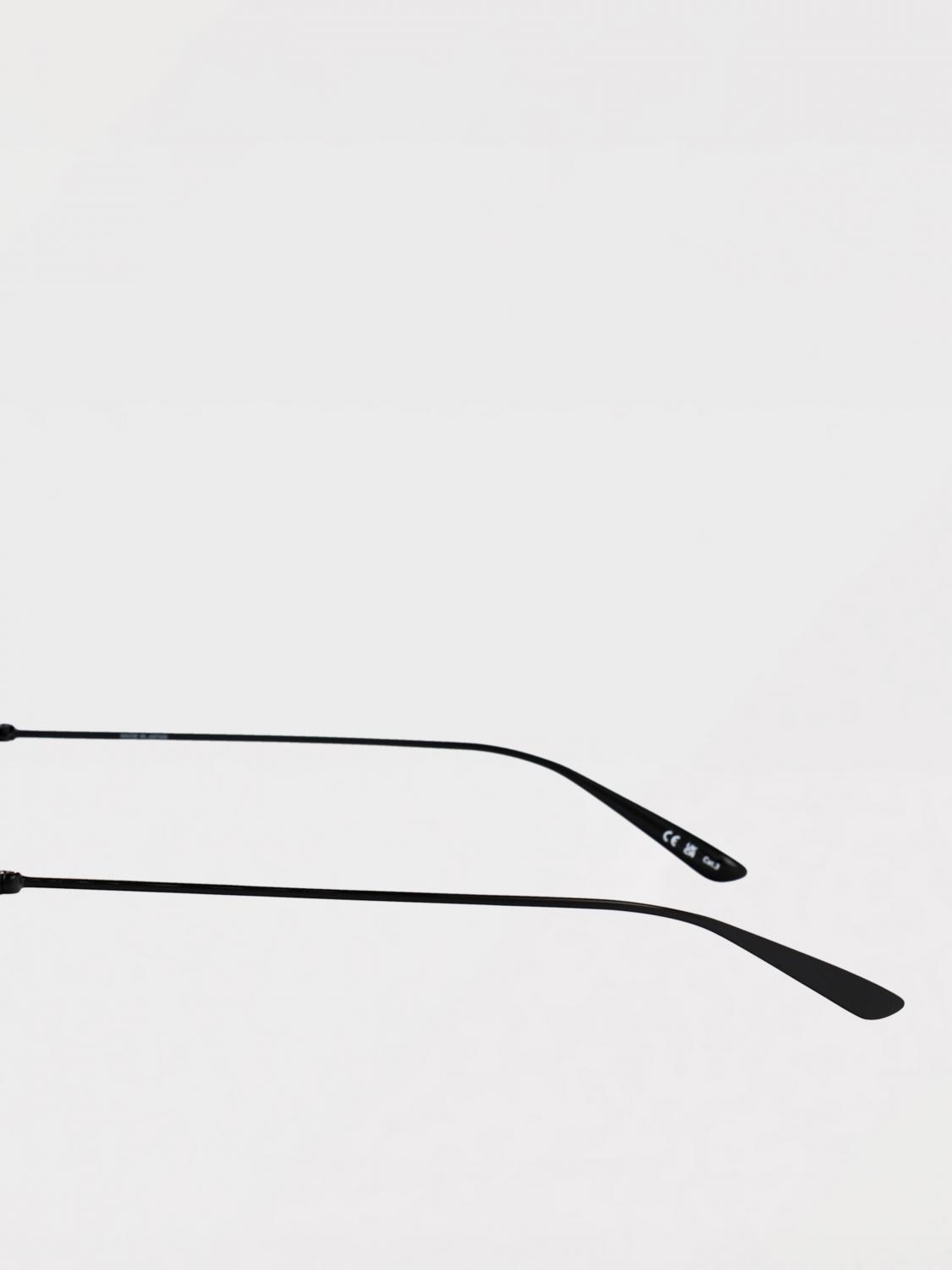 BALENCIAGA 선글라스: Balenciaga 메탈 선글라스, 블랙 - Img 4