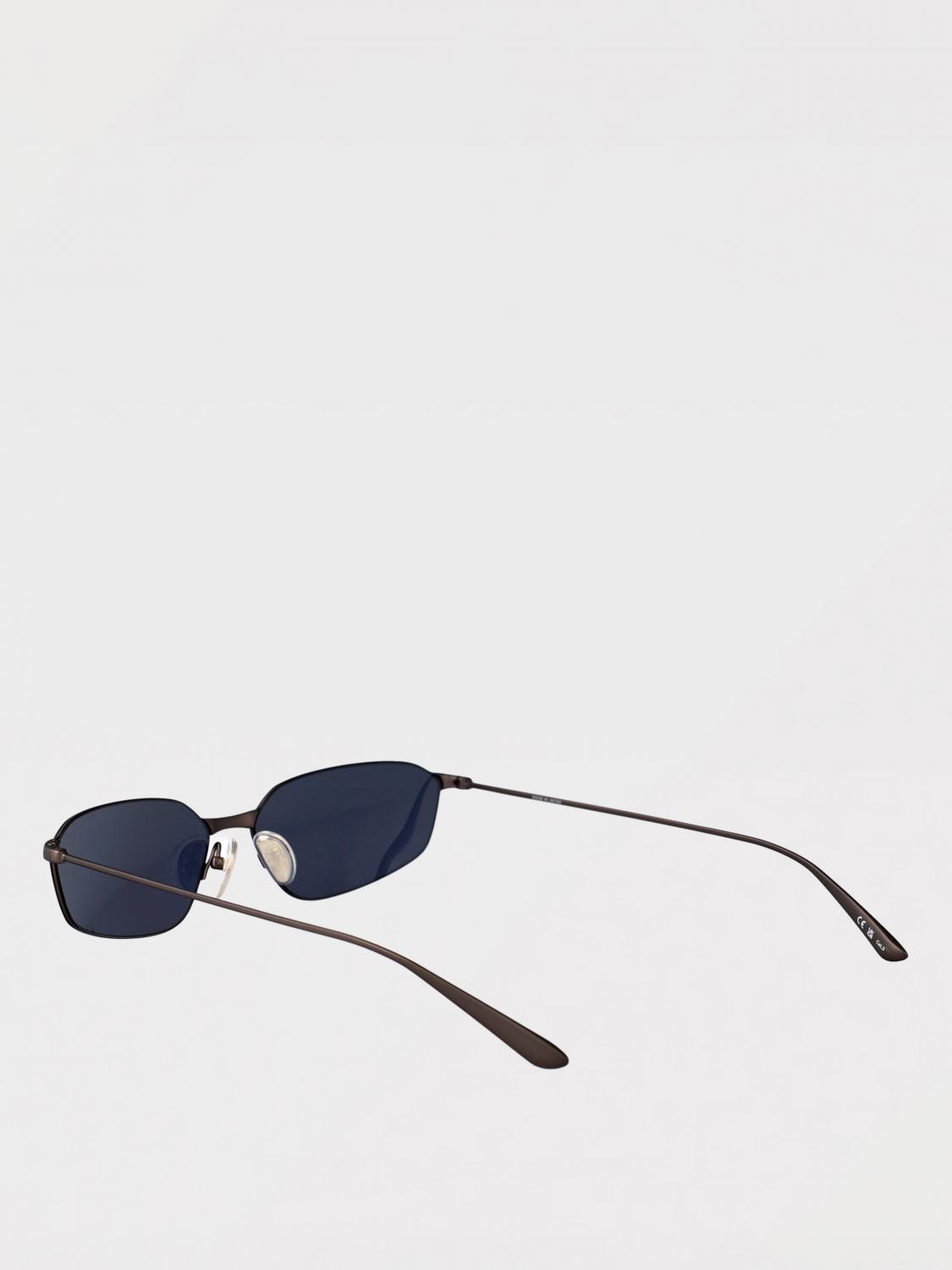 BALENCIAGA 선글라스: Balenciaga 메탈 선글라스, 그레이 - Img 3