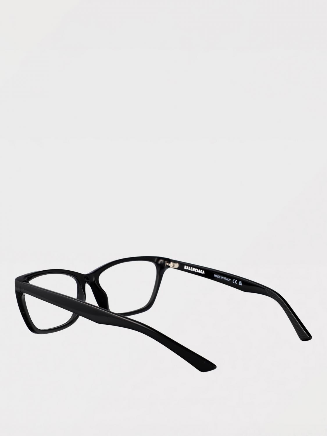 BALENCIAGA メガネフレーム: Balenciaga BB0406O アセテート眼鏡, ブラック - Img 3