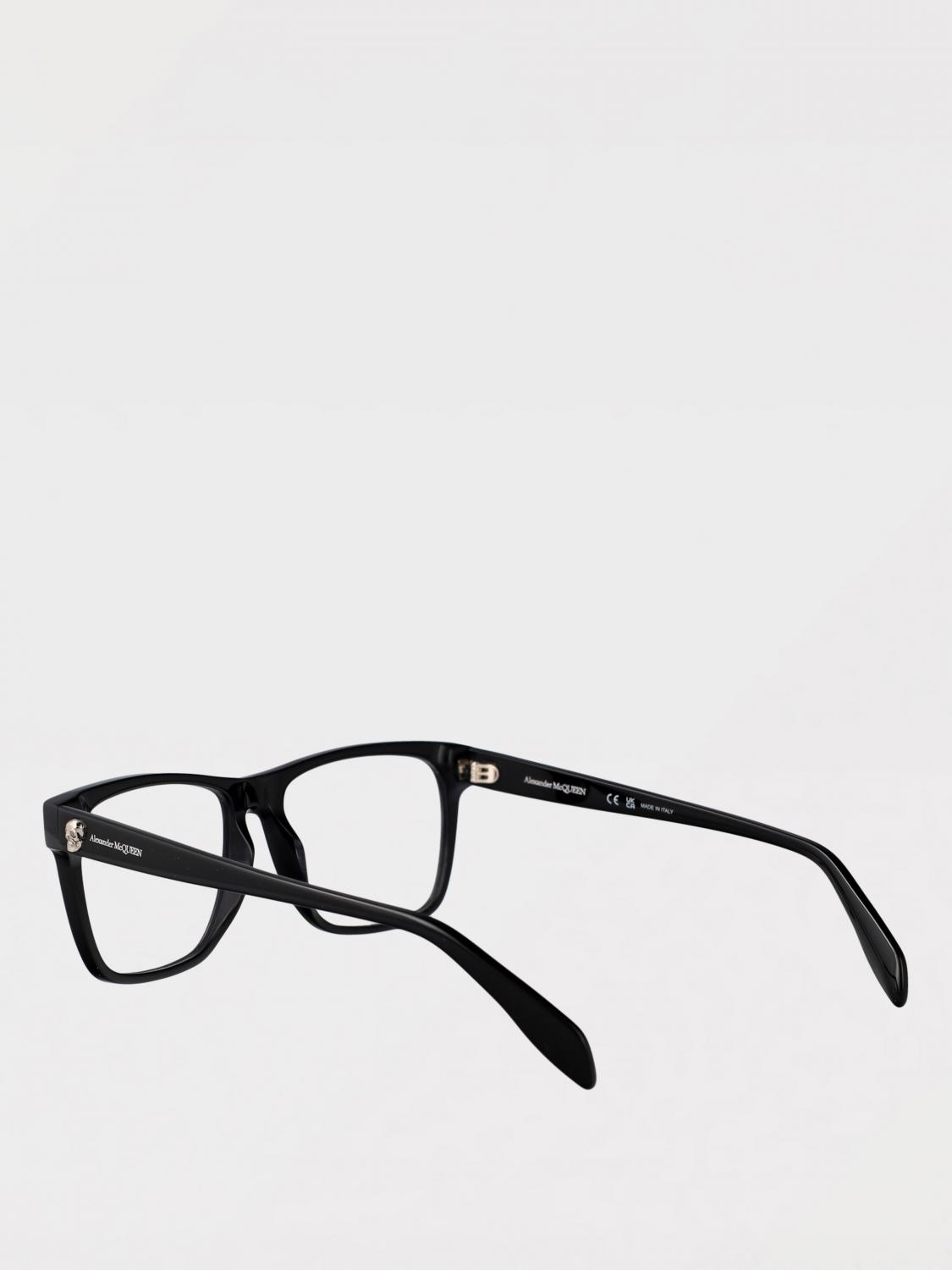 MCQUEEN OPTICAL FRAMES: Optical frames men McQueen, Black - Img 3