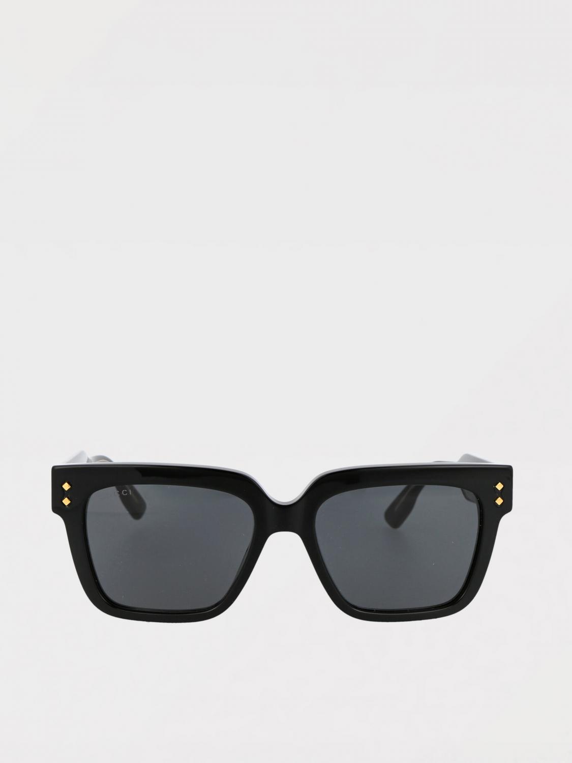 GUCCI SUNGLASSES: Sunglasses men Gucci, Black - Img 1