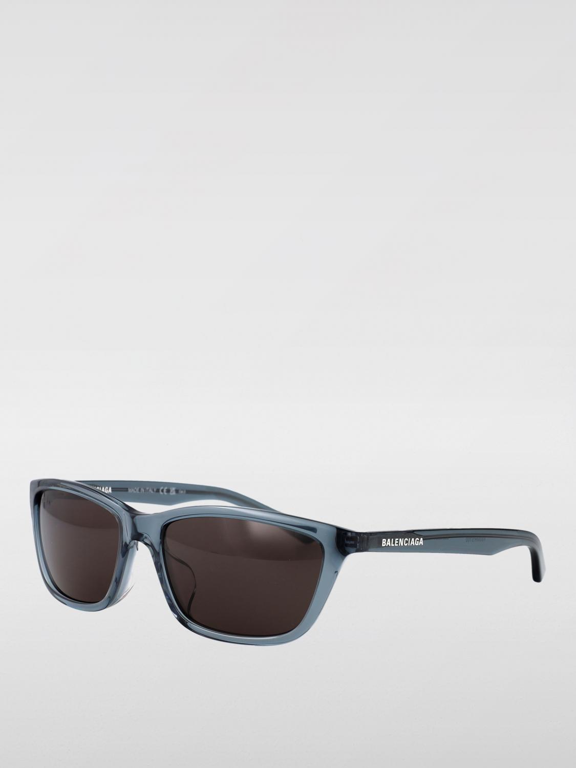 BALENCIAGA OCCHIALI DA SOLE: Occhiali da sole in acetato Balenciaga, Verde - Img 1