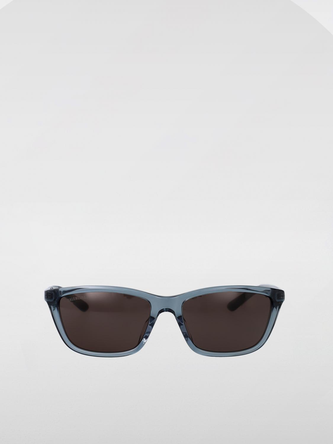 BALENCIAGA OCCHIALI DA SOLE: Occhiali da sole in acetato Balenciaga, Verde - Img 2