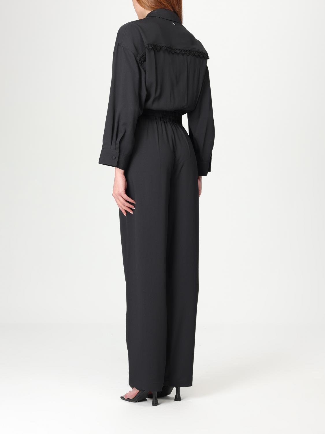 ACTITUDE TWINSET ジャンプスーツ: ジャンプスーツ レディース Actitude Twinset, ブラック - Img 2