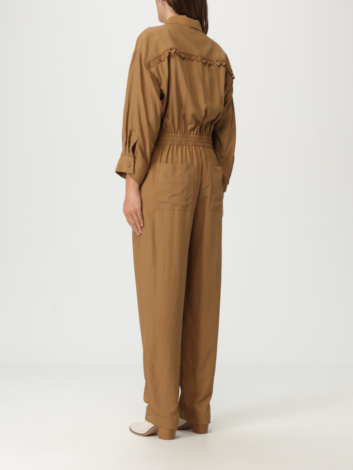 ACTITUDE TWINSET MONO: Mono pieza mujer Actitude Twinset, Marrón - Img 2