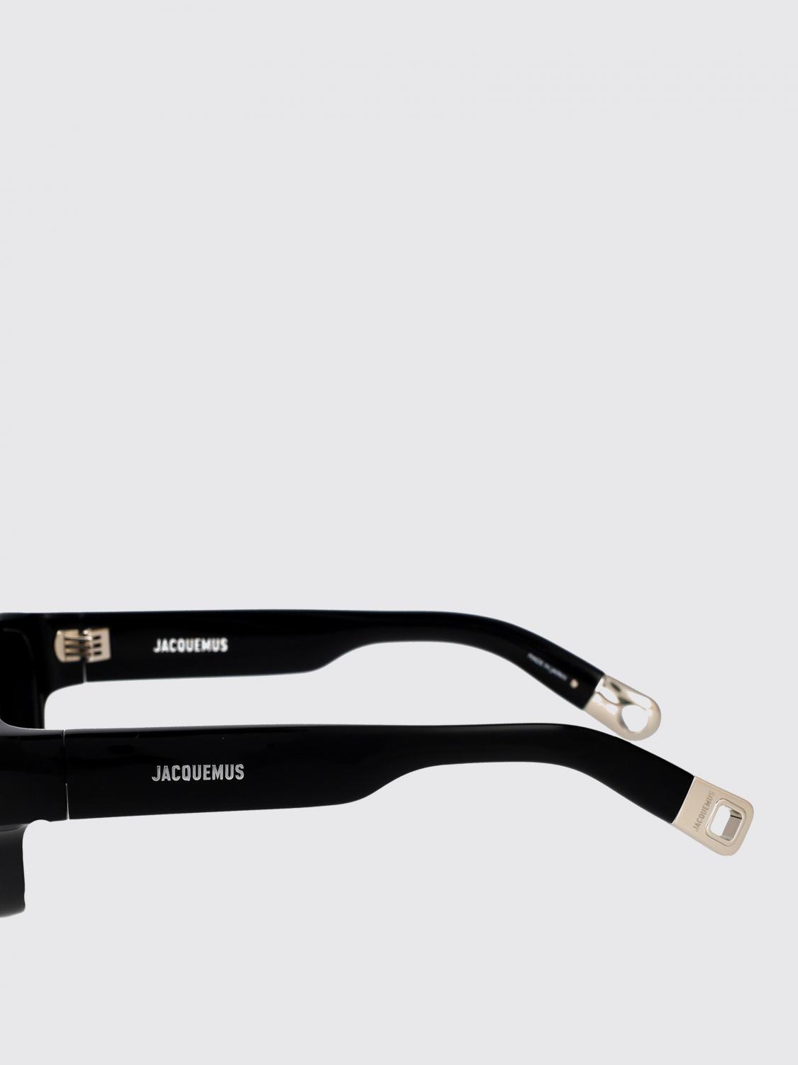 JACQUEMUS SUNGLASSES: Sunglasses men Jacquemus, Black - Img 4
