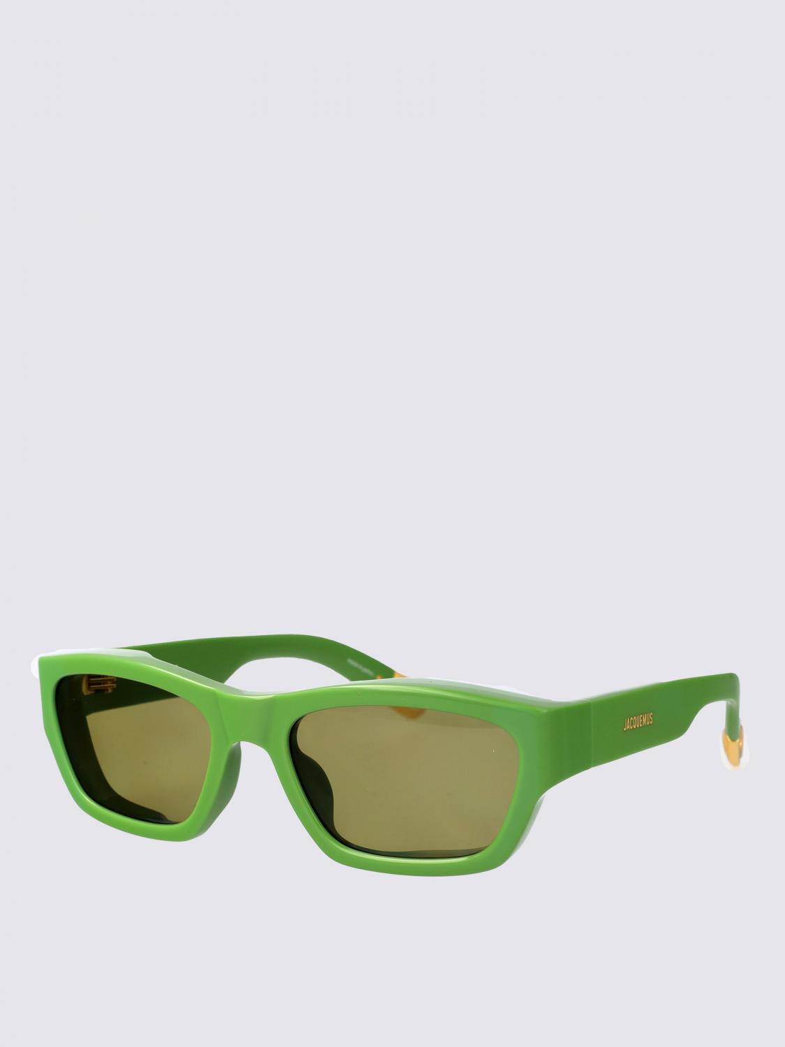 JACQUEMUS LUNETTES DE SOLEIL: Lunettes de soleil homme Jacquemus, Vert - Img 1