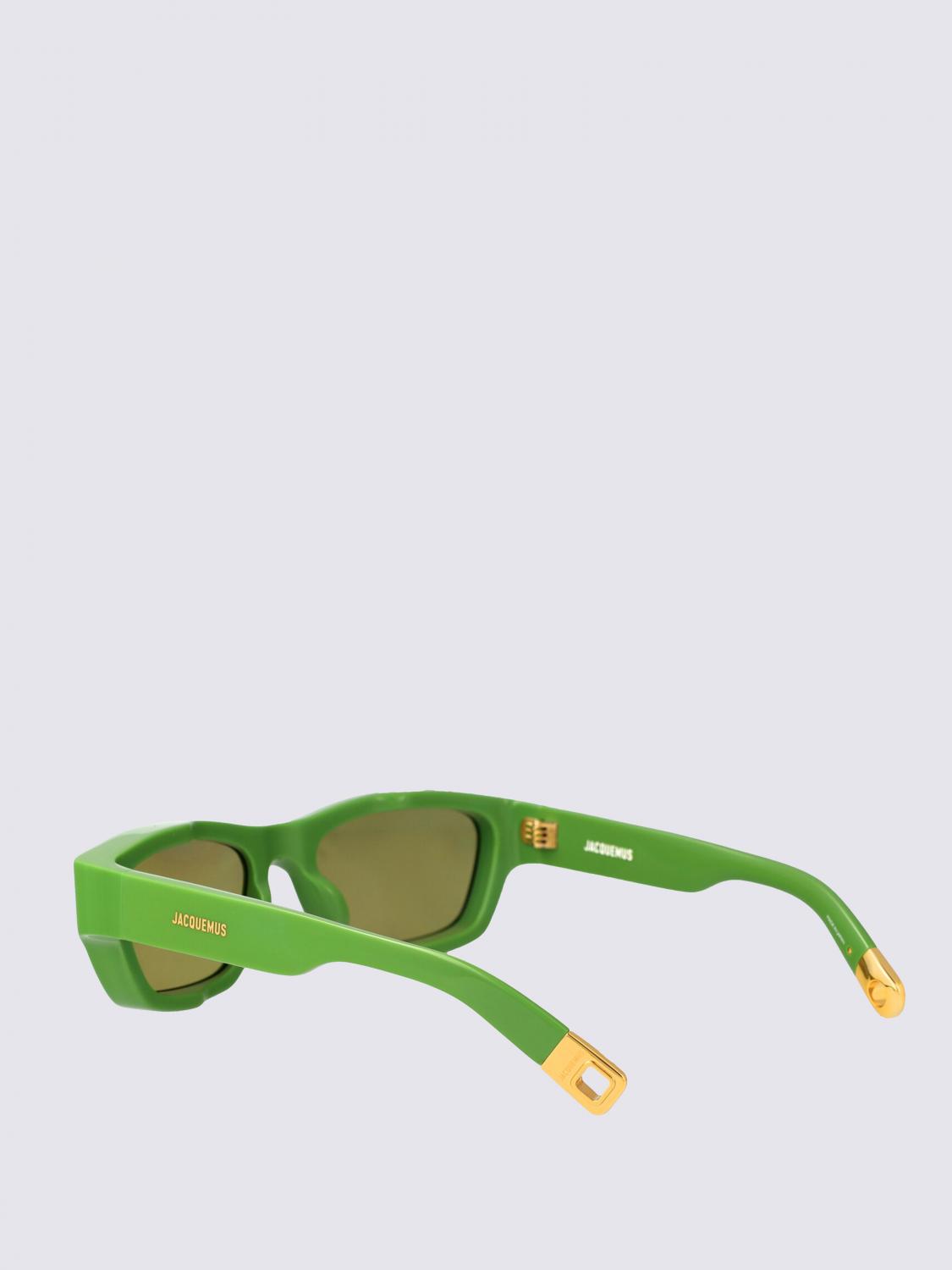 JACQUEMUS LUNETTES DE SOLEIL: Lunettes de soleil homme Jacquemus, Vert - Img 3