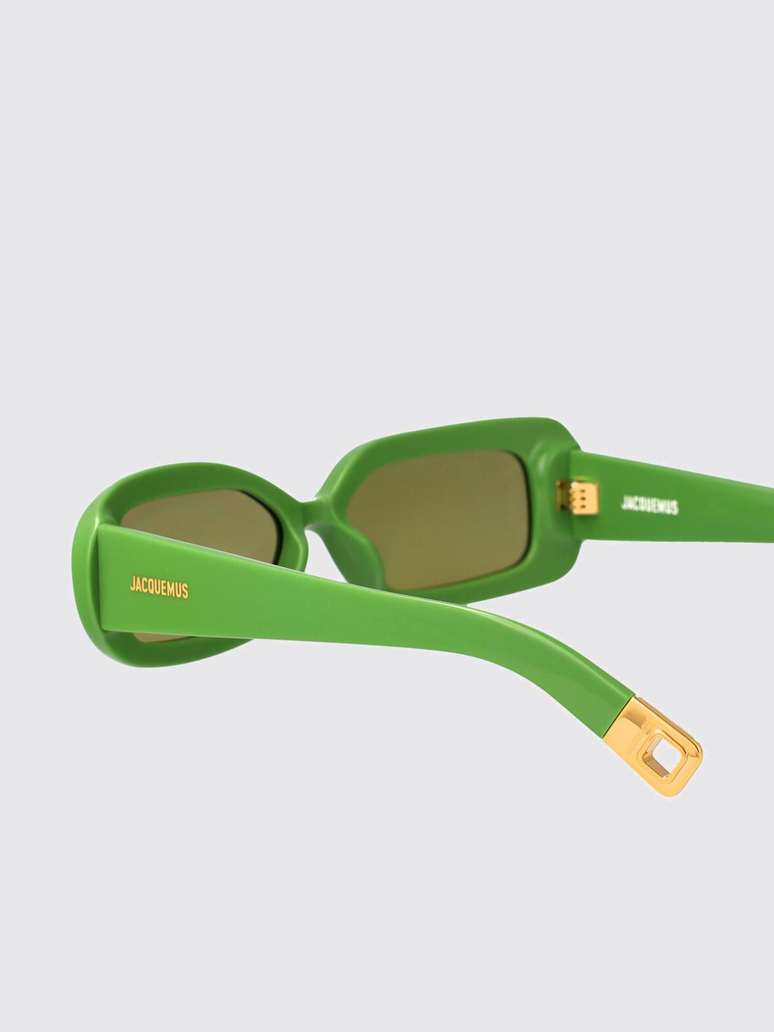 JACQUEMUS SUNGLASSES: Sunglasses men Jacquemus, Green - Img 4