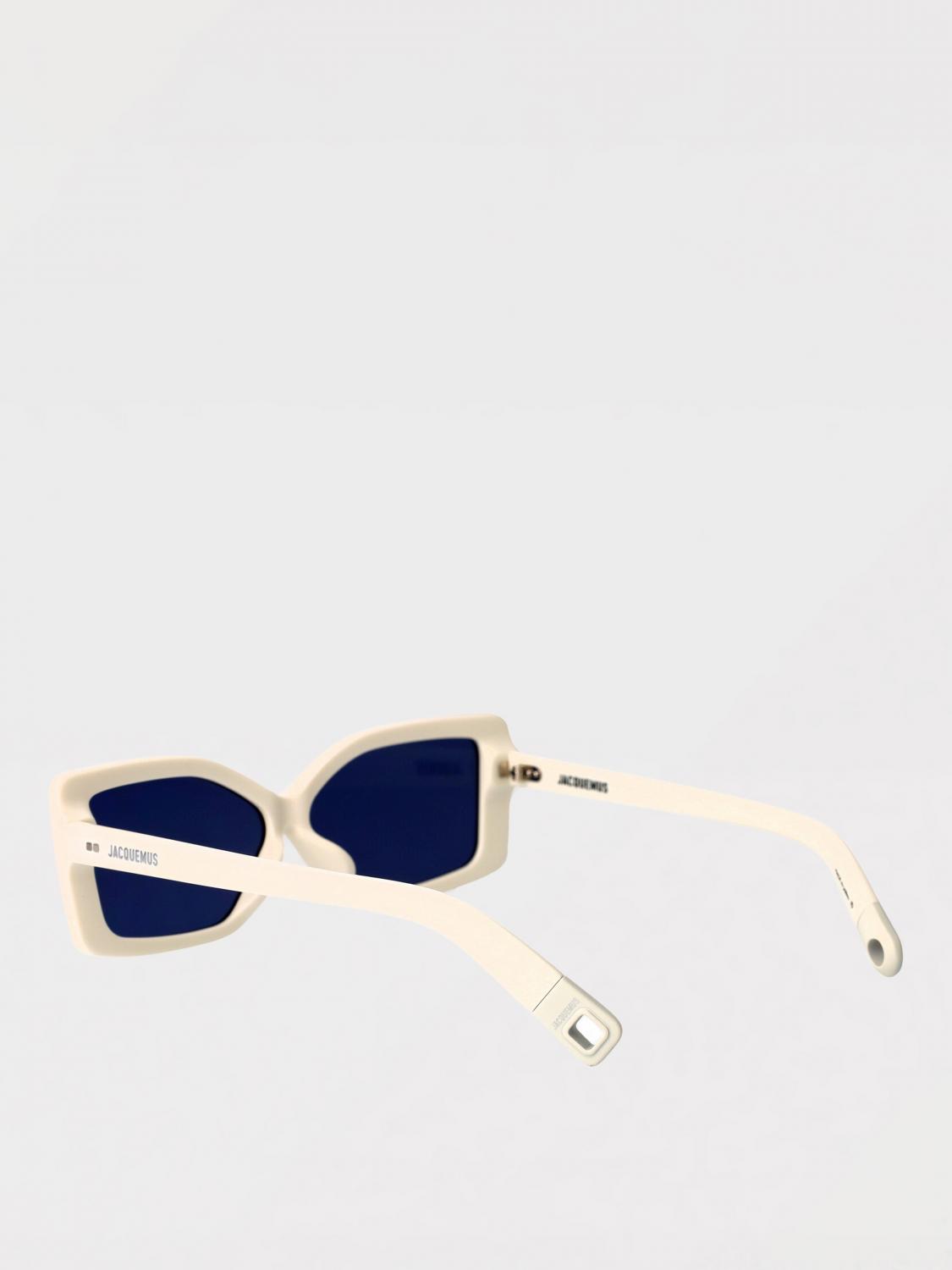 JACQUEMUS SUNGLASSES: Sunglasses men Jacquemus, White - Img 3