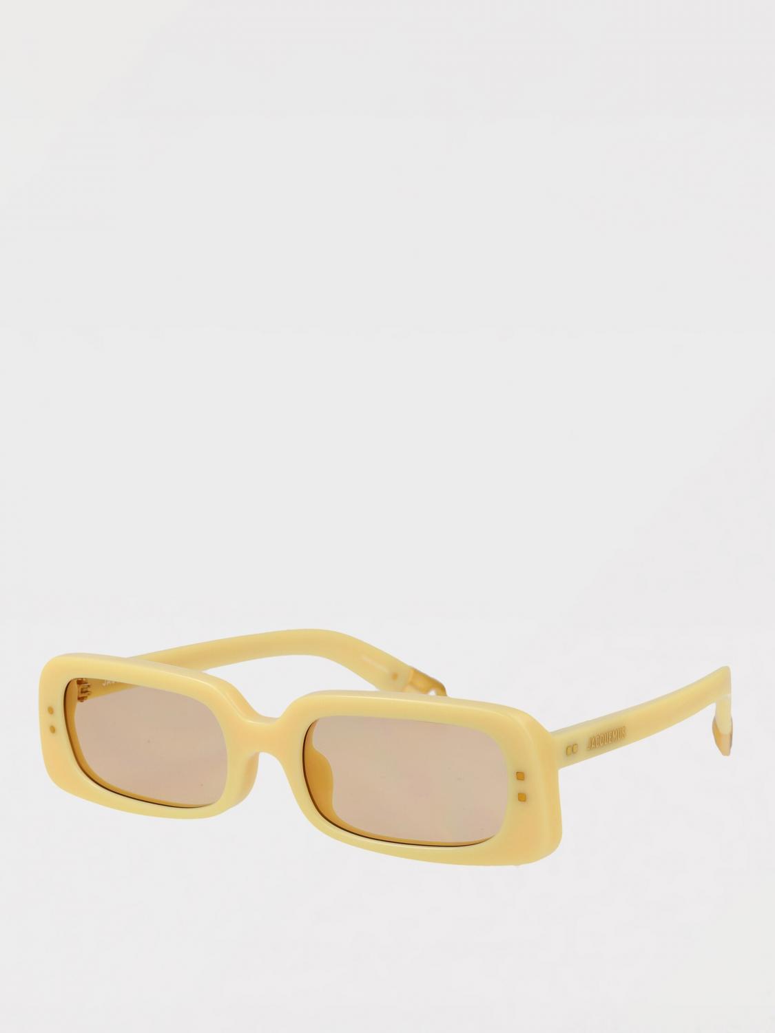 JACQUEMUS GAFAS DE SOL: Gafas de sol mujer Jacquemus, Amarillo - Img 1