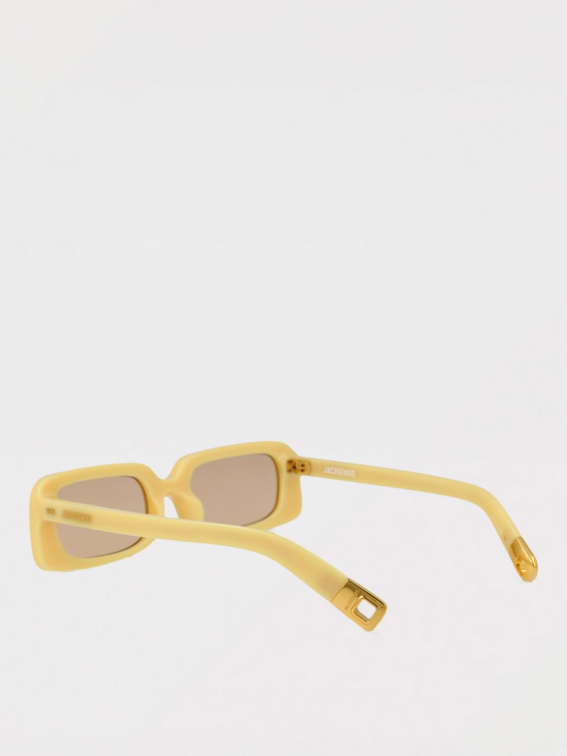 JACQUEMUS GAFAS DE SOL: Gafas de sol mujer Jacquemus, Amarillo - Img 3