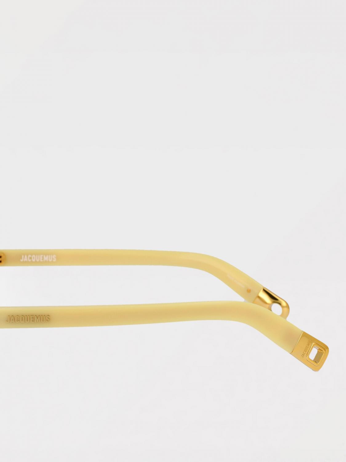 JACQUEMUS GAFAS DE SOL: Gafas de sol mujer Jacquemus, Amarillo - Img 4