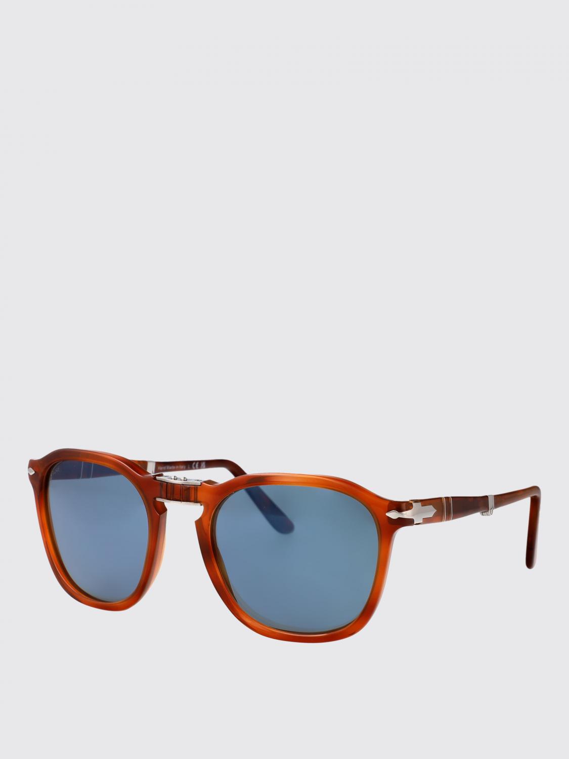 PERSOL OCCHIALI DA SOLE: Occhiali da sole in acetato Persol, Marrone - Img 1