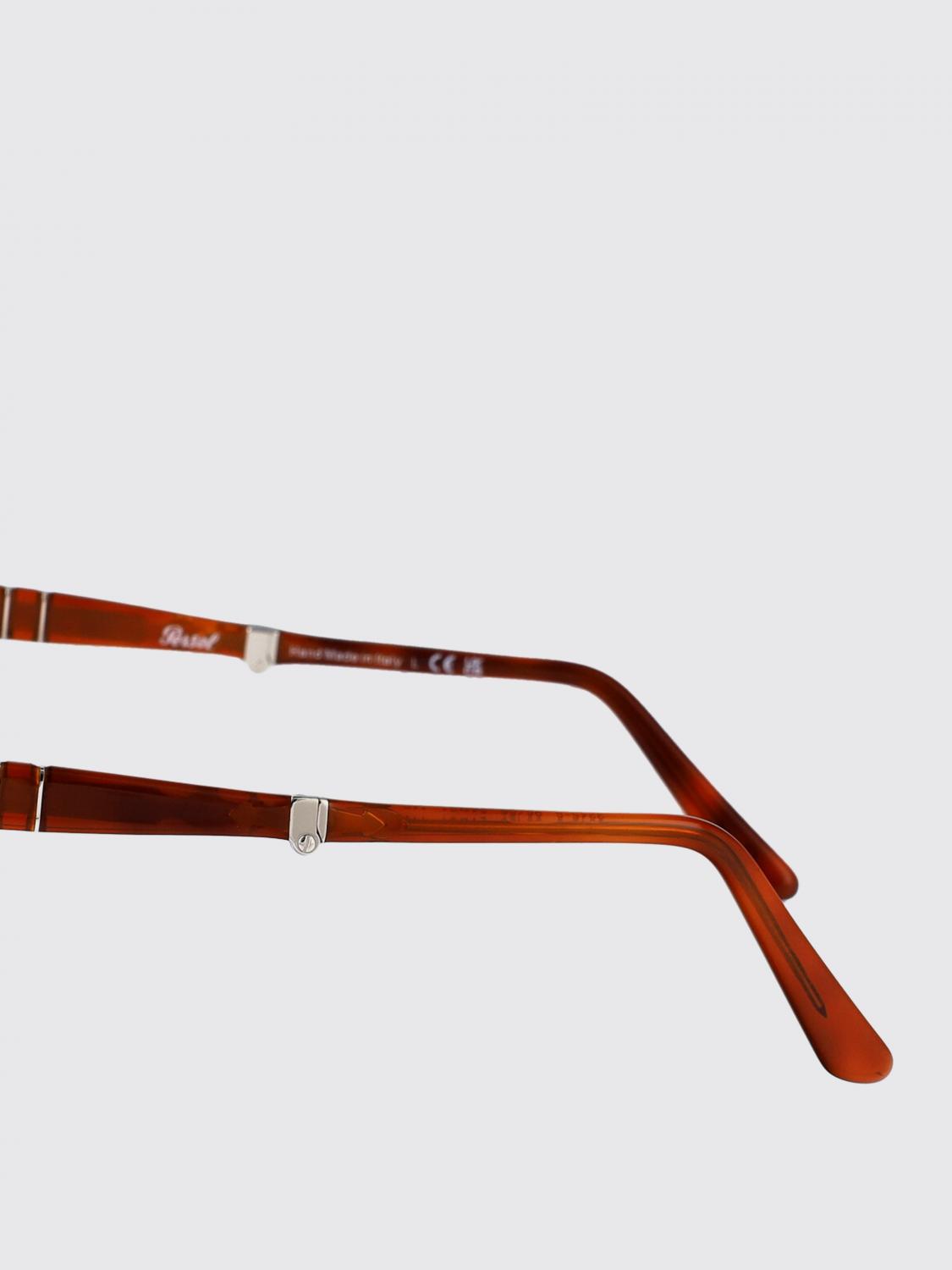 PERSOL OCCHIALI DA SOLE: Occhiali da sole in acetato Persol, Marrone - Img 4