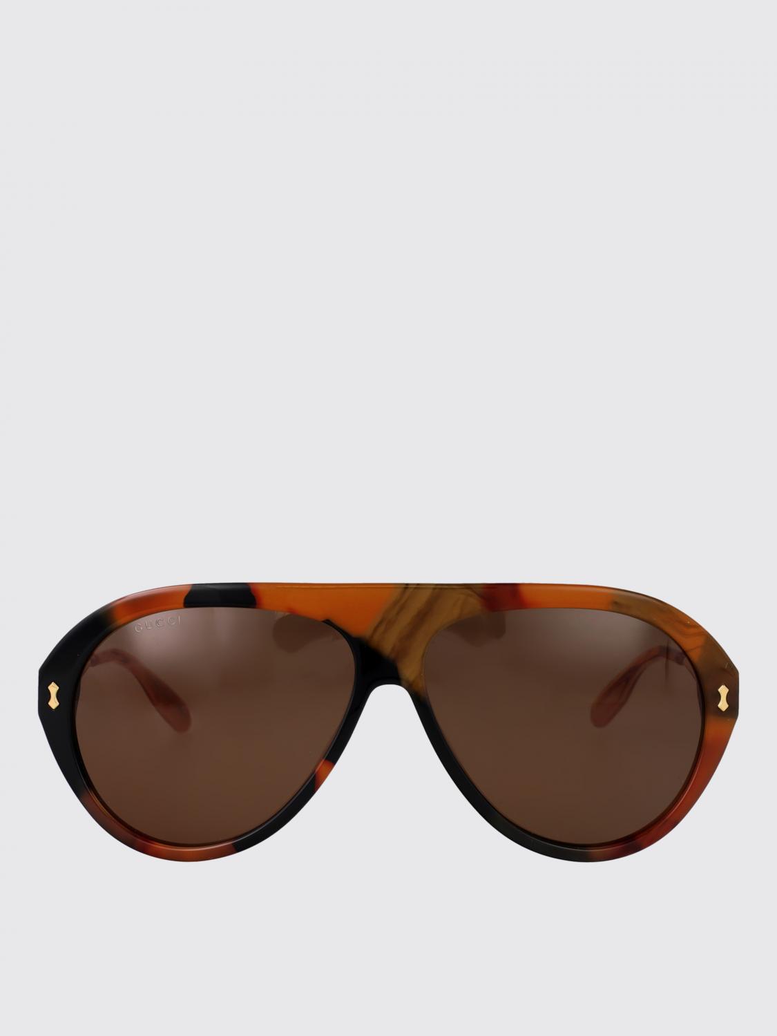 GUCCI SUNGLASSES: Sunglasses men Gucci, Gold - Img 2