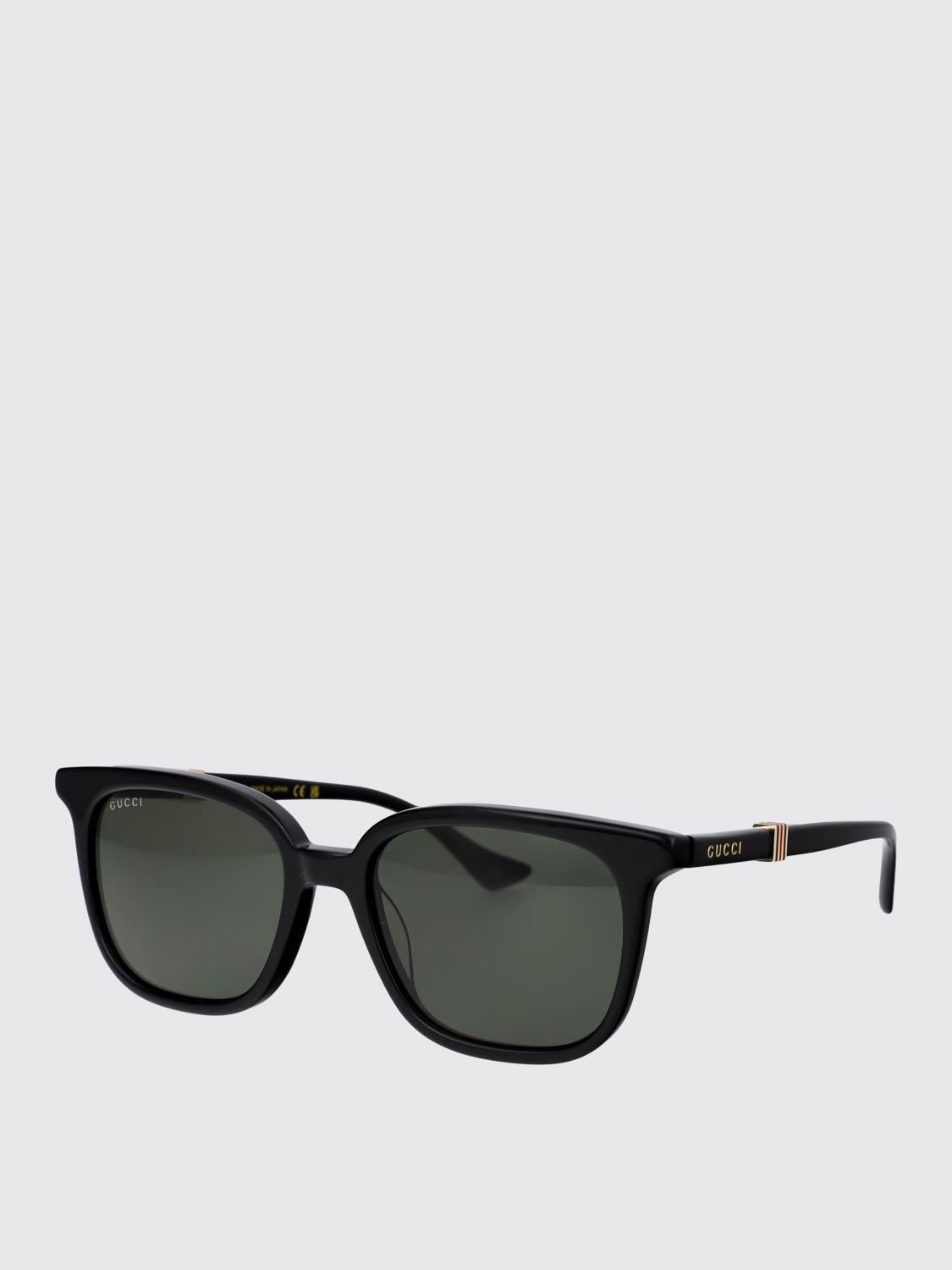 GUCCI OCCHIALI DA SOLE: Occhiali da sole GG1493S Gucci in acetato , Nero - Img 1