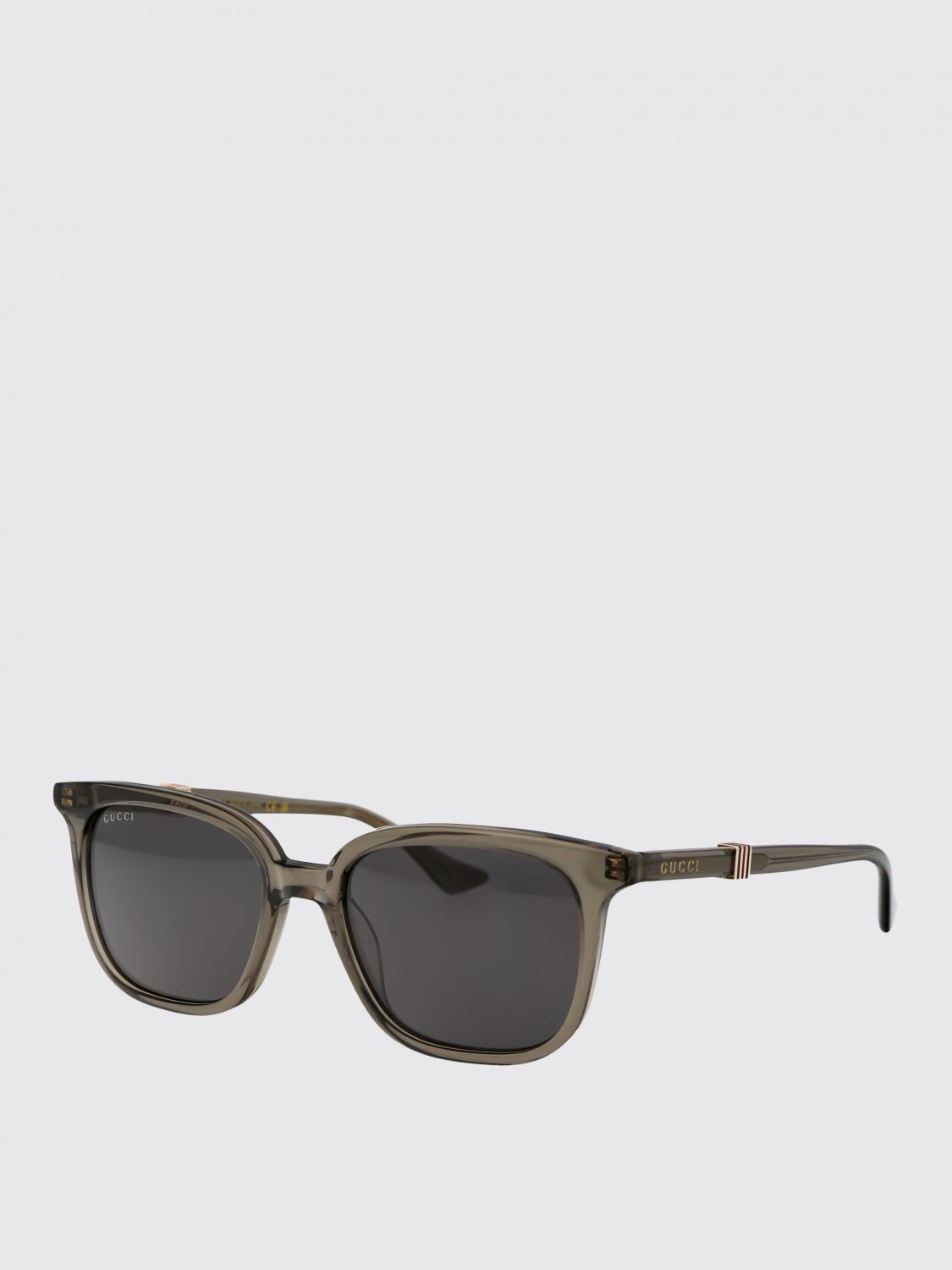 GUCCI SUNGLASSES: Sunglasses men Gucci, Brown - Img 1