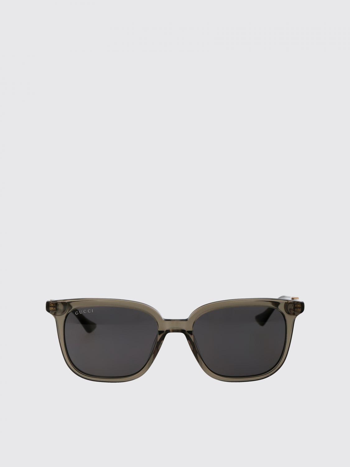 GUCCI SUNGLASSES: Sunglasses men Gucci, Brown - Img 2
