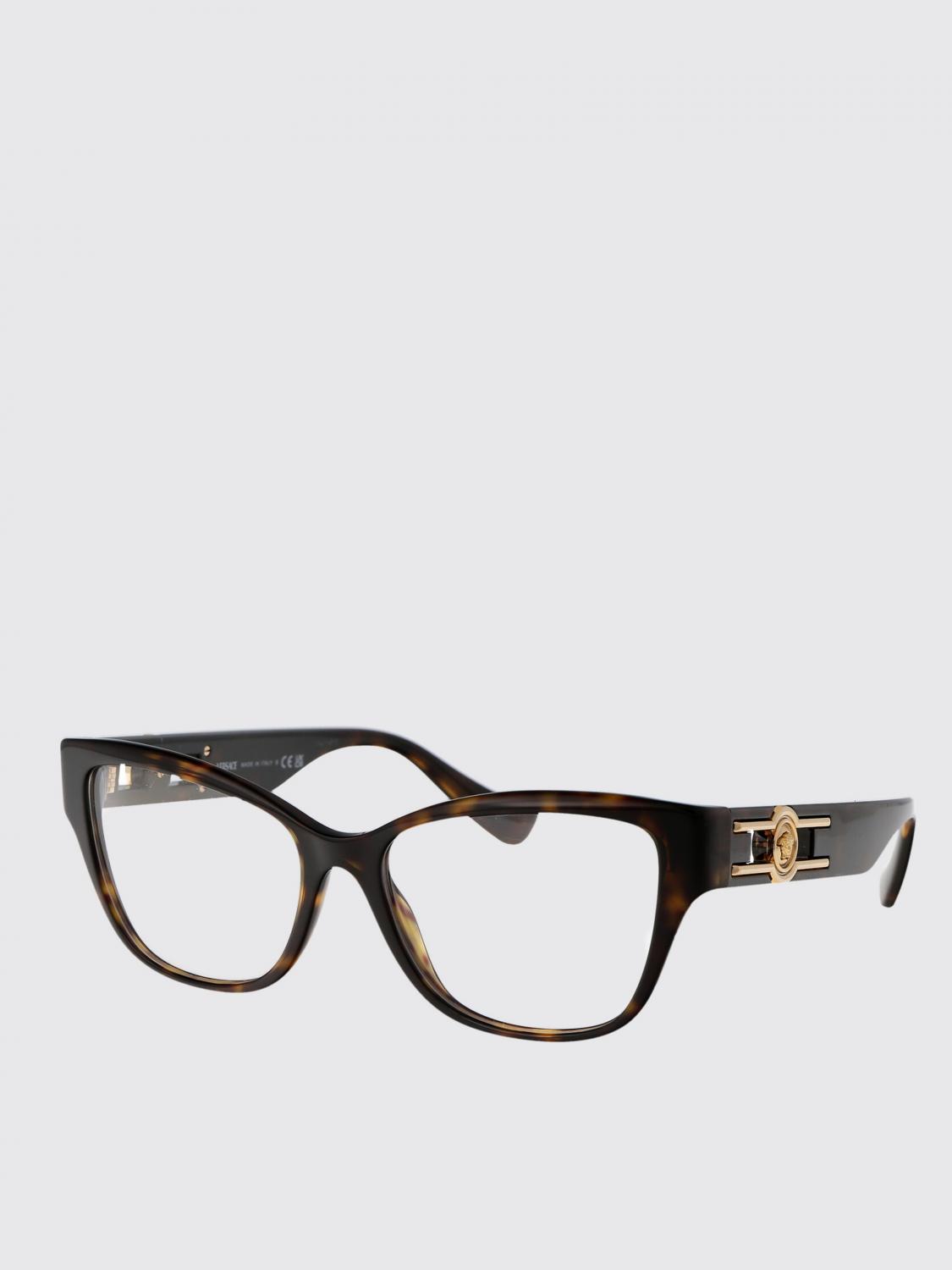 VERSACE OCCHIALI DA VISTA: Occhiali da vista 0VE3347 Versace in acetato , Marrone - Img 1