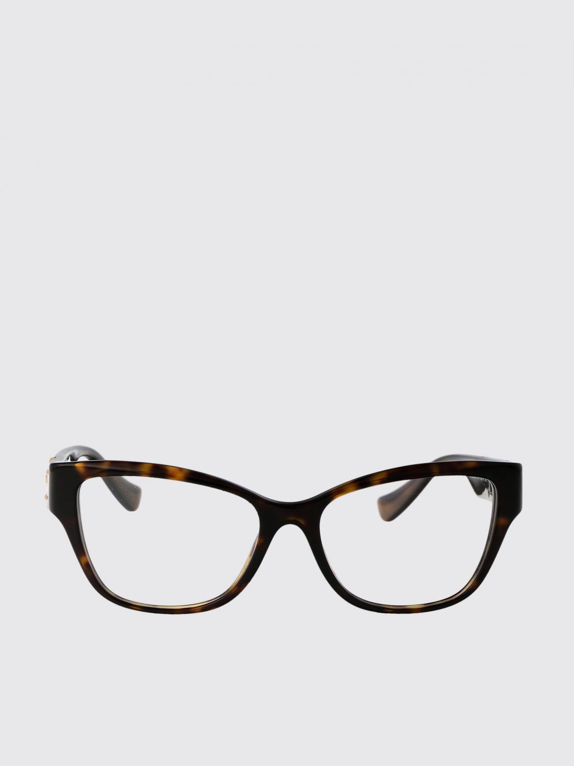VERSACE OCCHIALI DA VISTA: Occhiali da vista 0VE3347 Versace in acetato , Marrone - Img 2