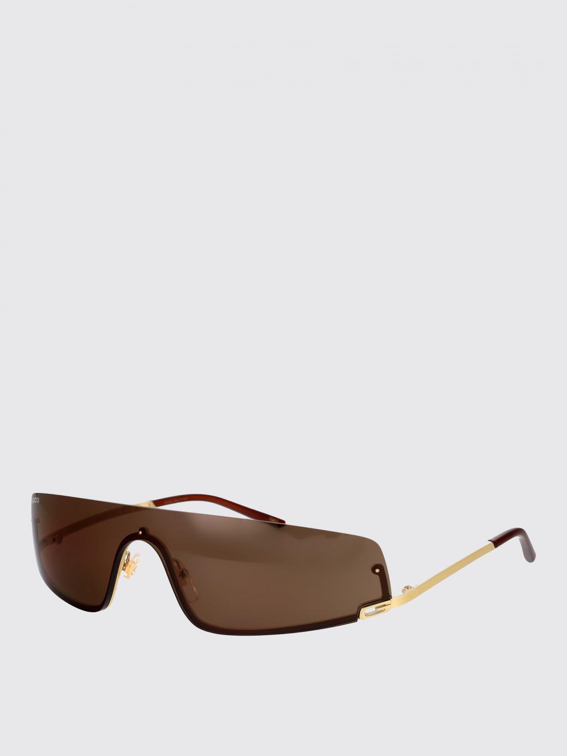 GUCCI SUNGLASSES: Sunglasses men Gucci, Gold - Img 1