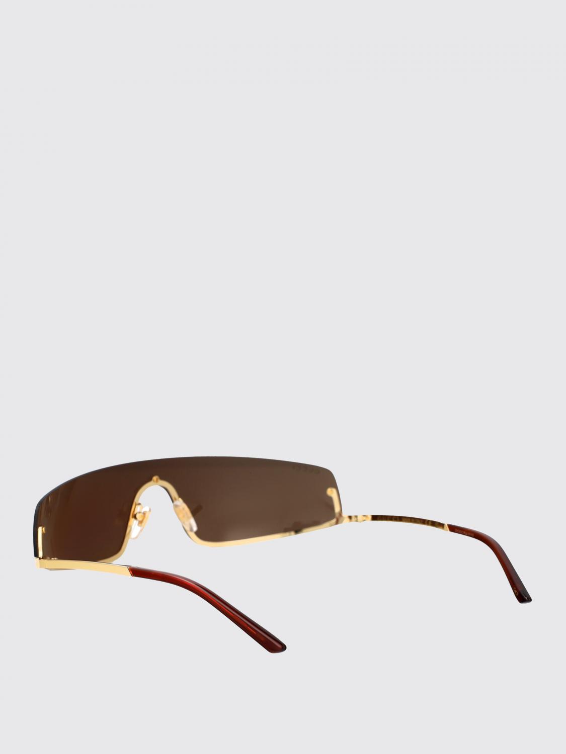 GUCCI SUNGLASSES: Sunglasses men Gucci, Gold - Img 3
