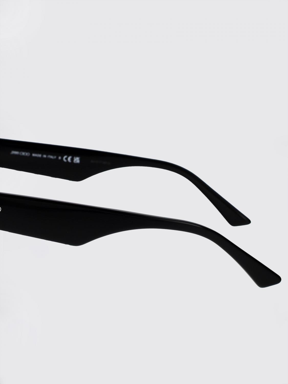 JIMMY CHOO OCCHIALI DA SOLE: Occhiali da sole 0JC5024HU Jimmy Choo in acetato , Nero - Img 4