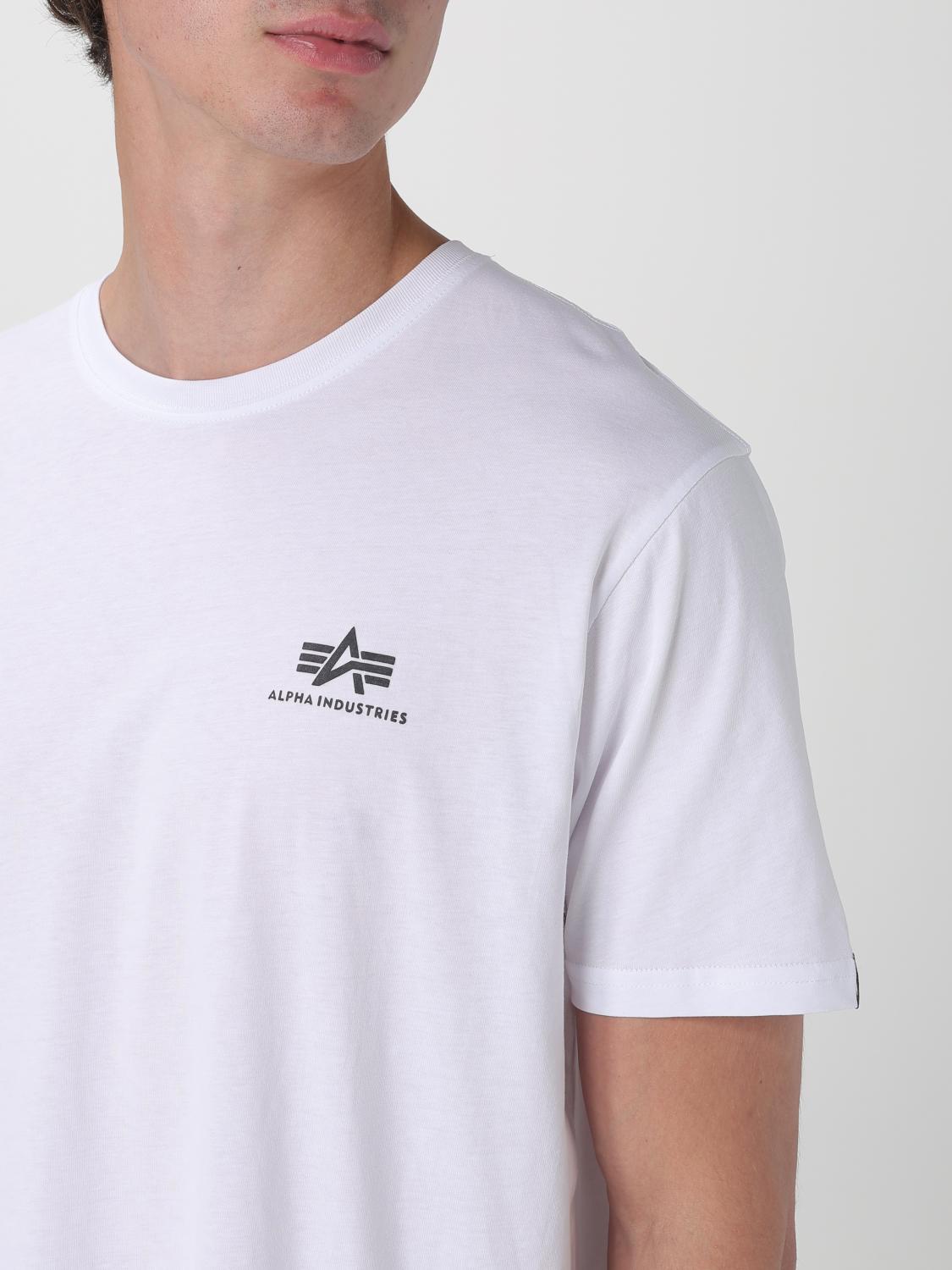 ALPHA INDUSTRIES 티셔츠: 티셔츠 남성 Alpha Industries, 화이트 - Img 3