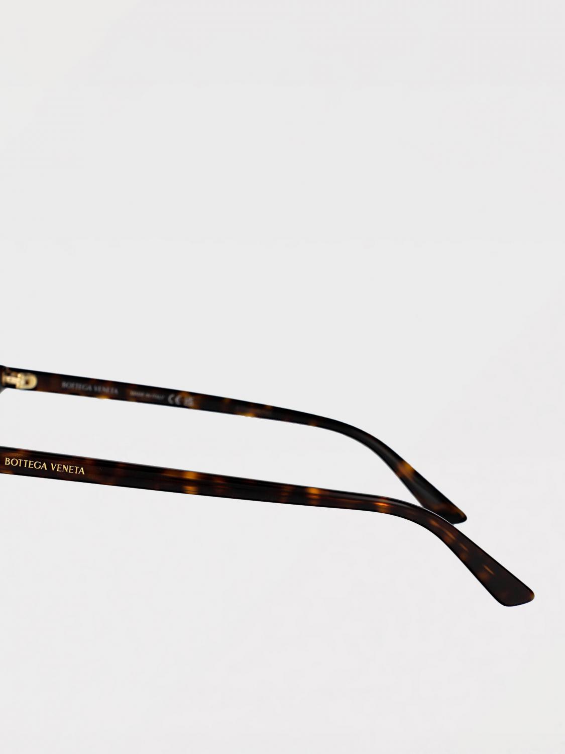 BOTTEGA VENETA BRILLEN: Brille Bottega Veneta aus Acetat, Braun - Img 3
