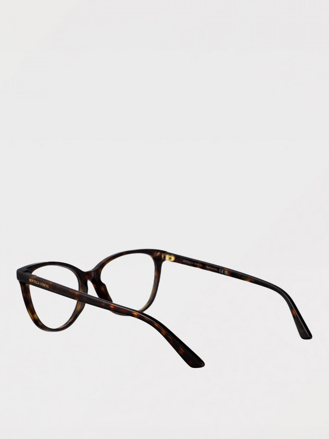 BOTTEGA VENETA BRILLEN: Brille Bottega Veneta aus Acetat, Braun - Img 4