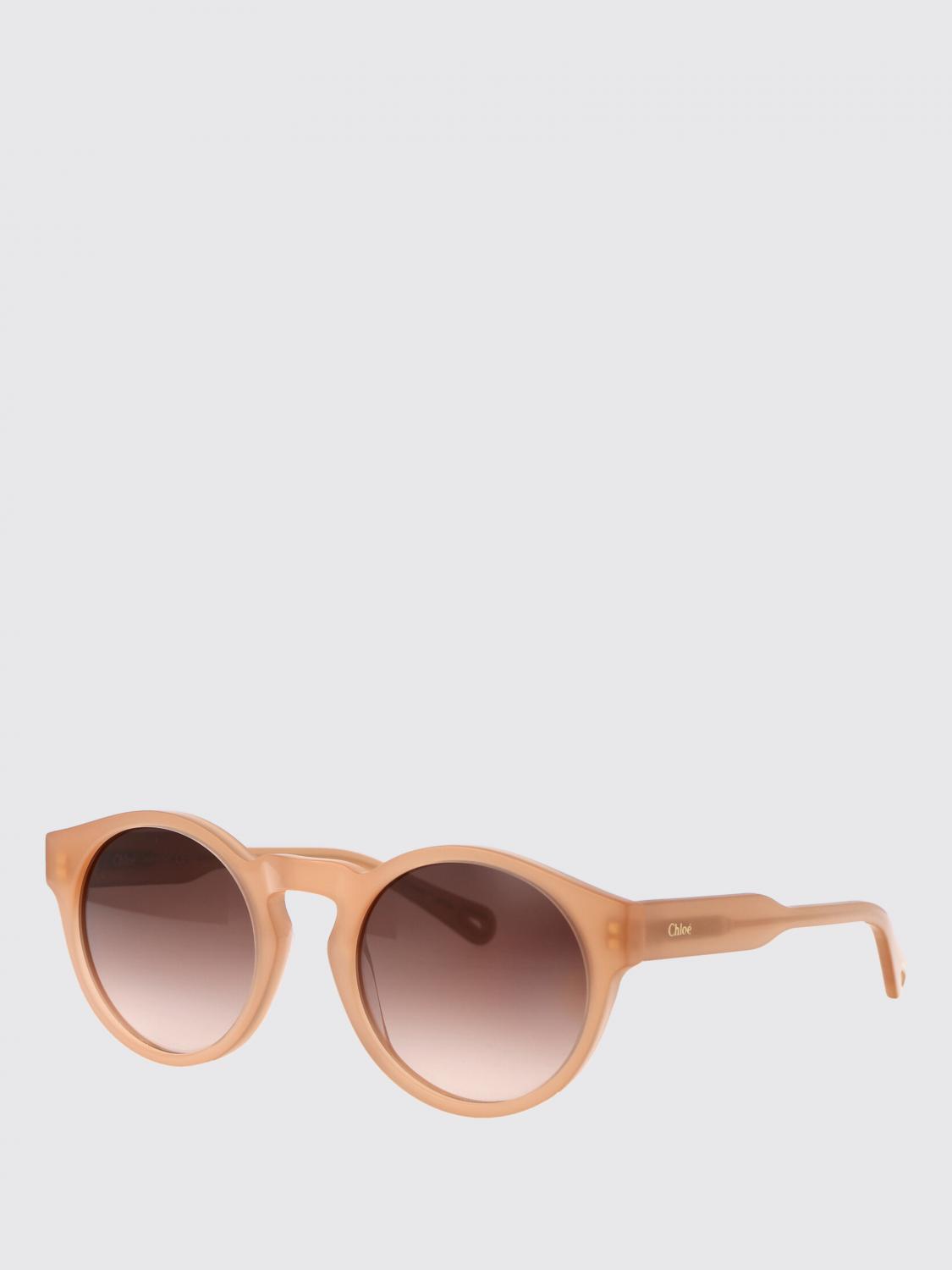 CHLOÉ OCCHIALI DA SOLE: Occhiali da sole CH0158S Chloè in acetato , Nudo - Img 1