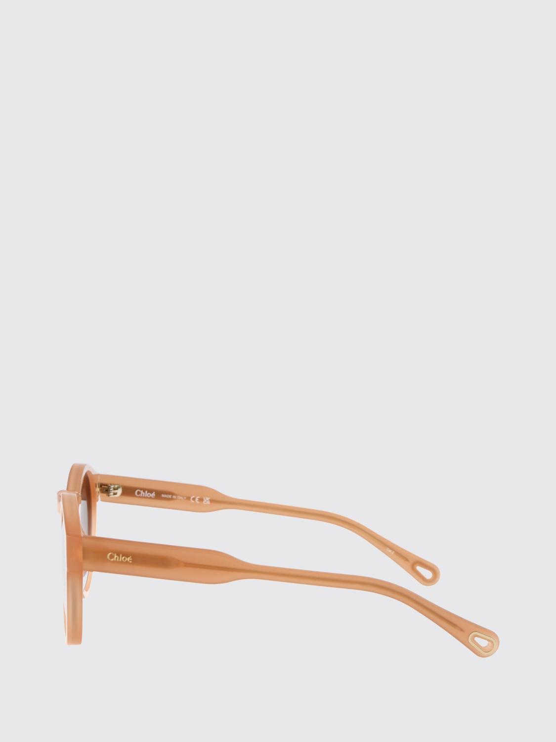 CHLOÉ OCCHIALI DA SOLE: Occhiali da sole CH0158S Chloè in acetato , Nudo - Img 4