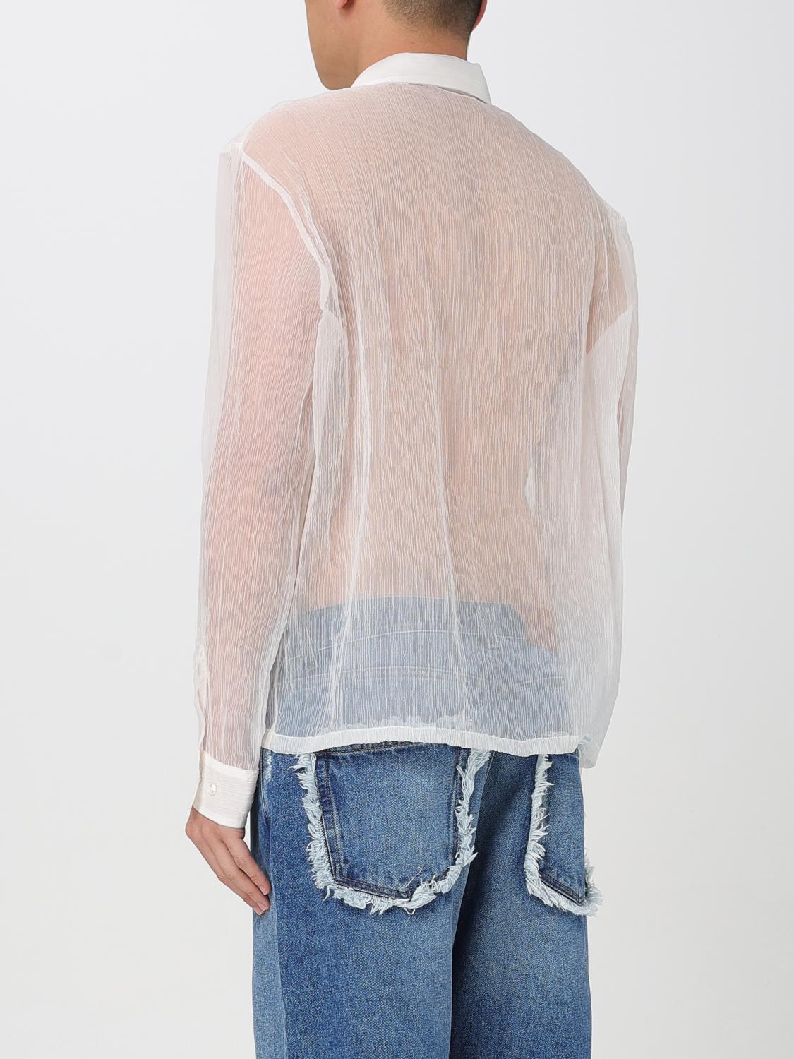 SÉFR CAMISA: Camisa hombre SÉfr, Blanco - Img 3