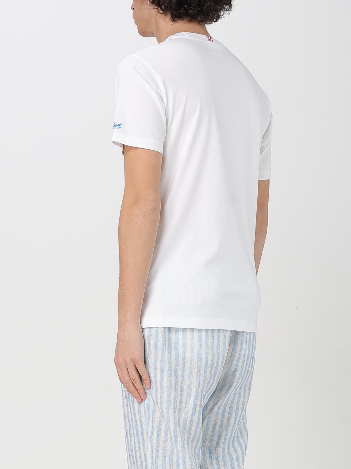 MC2 SAINT BARTH T-SHIRT: T-shirt men Mc2 Saint Barth, White - Img 2