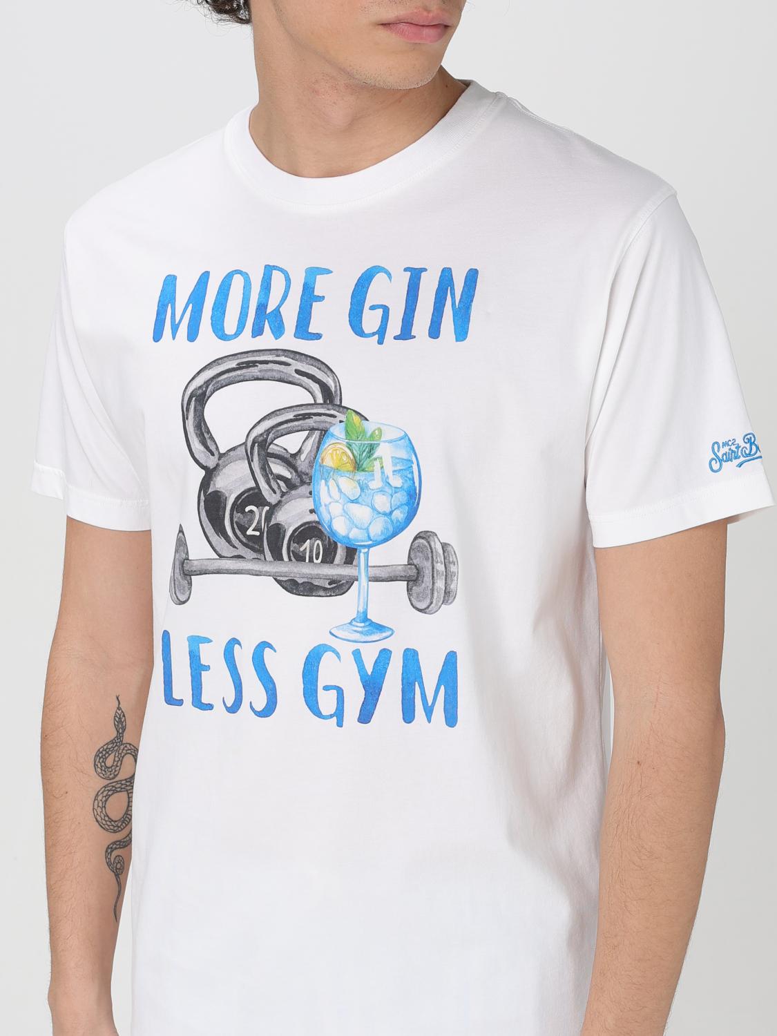 MC2 SAINT BARTH T-SHIRT: T-shirt men Mc2 Saint Barth, White - Img 3