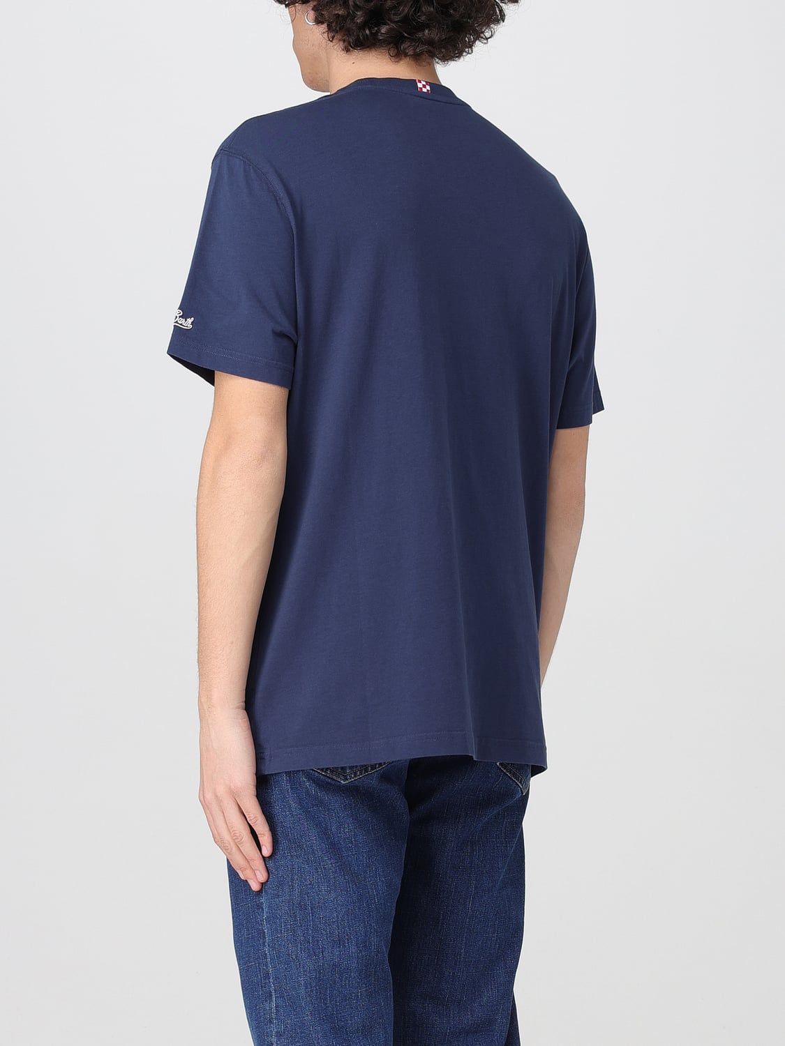 MC2 SAINT BARTH CAMISETA: Camiseta hombre Mc2 Saint Barth, Azul Oscuro - Img 2