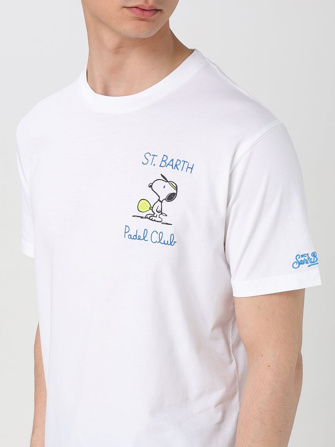 MC2 SAINT BARTH CAMISETA: Camiseta hombre Mc2 Saint Barth, Crema - Img 3