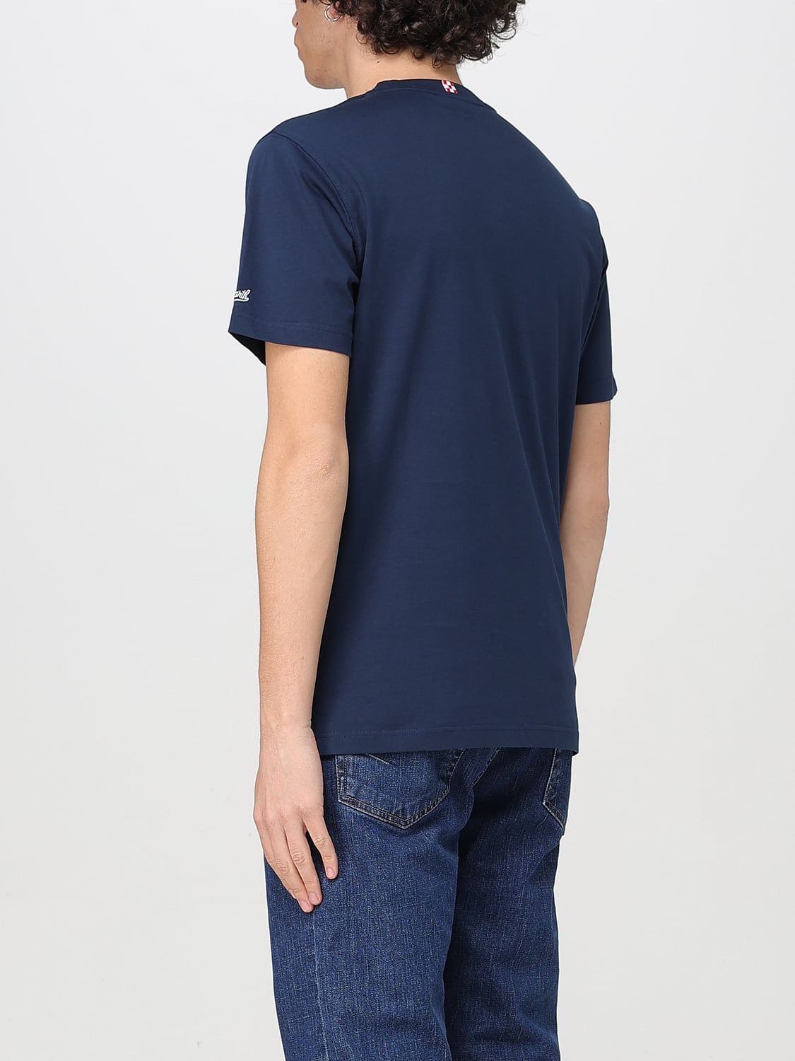 MC2 SAINT BARTH CAMISETA: Camiseta hombre Mc2 Saint Barth, Azul Oscuro 1 - Img 2