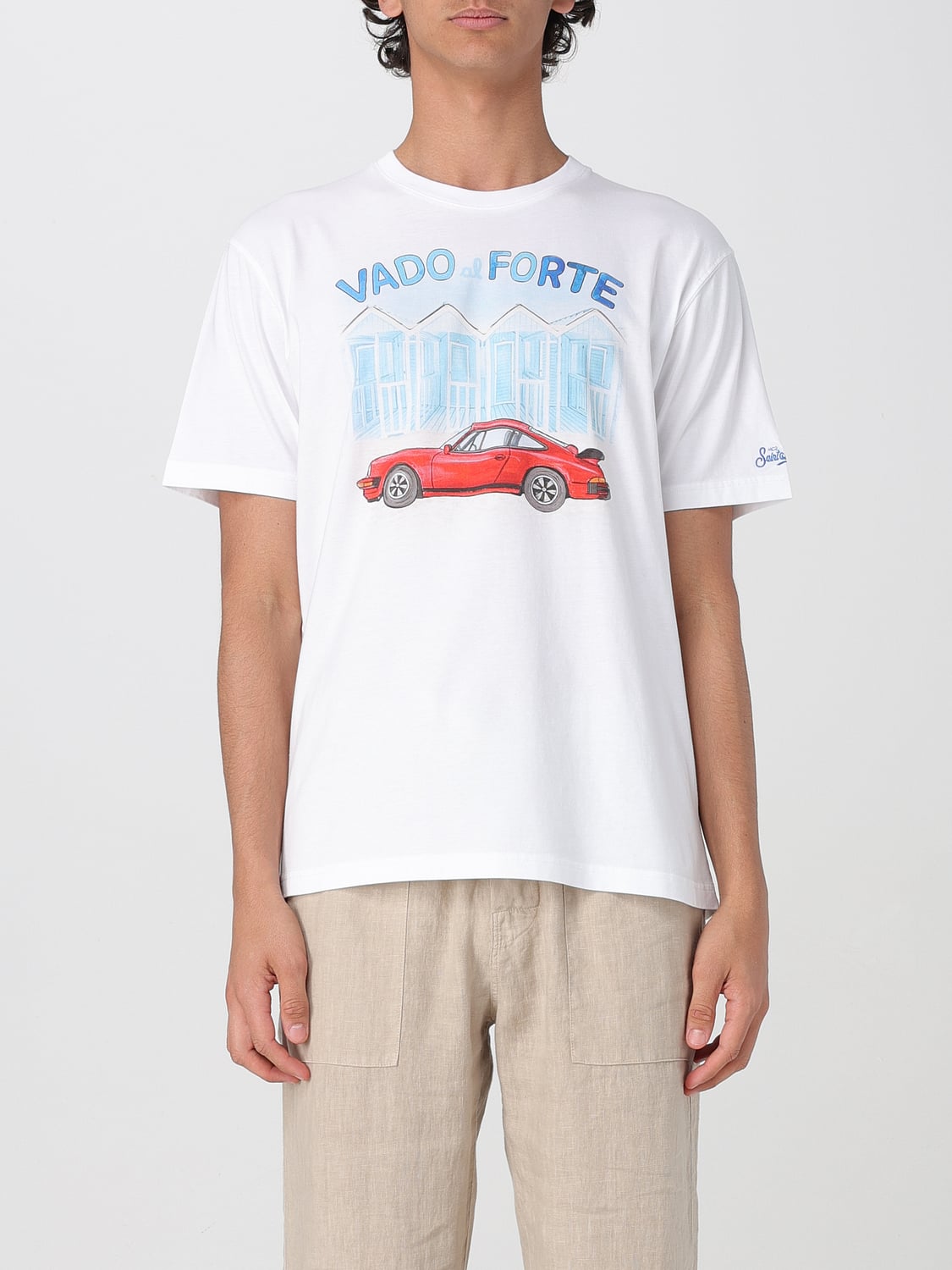MC2 SAINT BARTH CAMISETA: Camiseta hombre Mc2 Saint Barth, Blanco 1 - Img 1