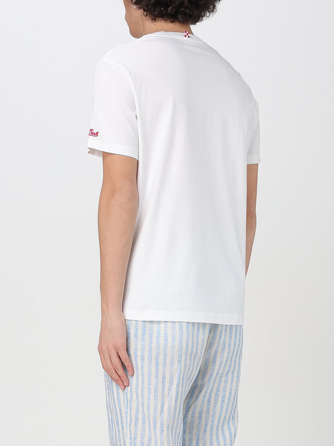 MC2 SAINT BARTH CAMISETA: Camiseta hombre Mc2 Saint Barth, Blanco 2 - Img 2