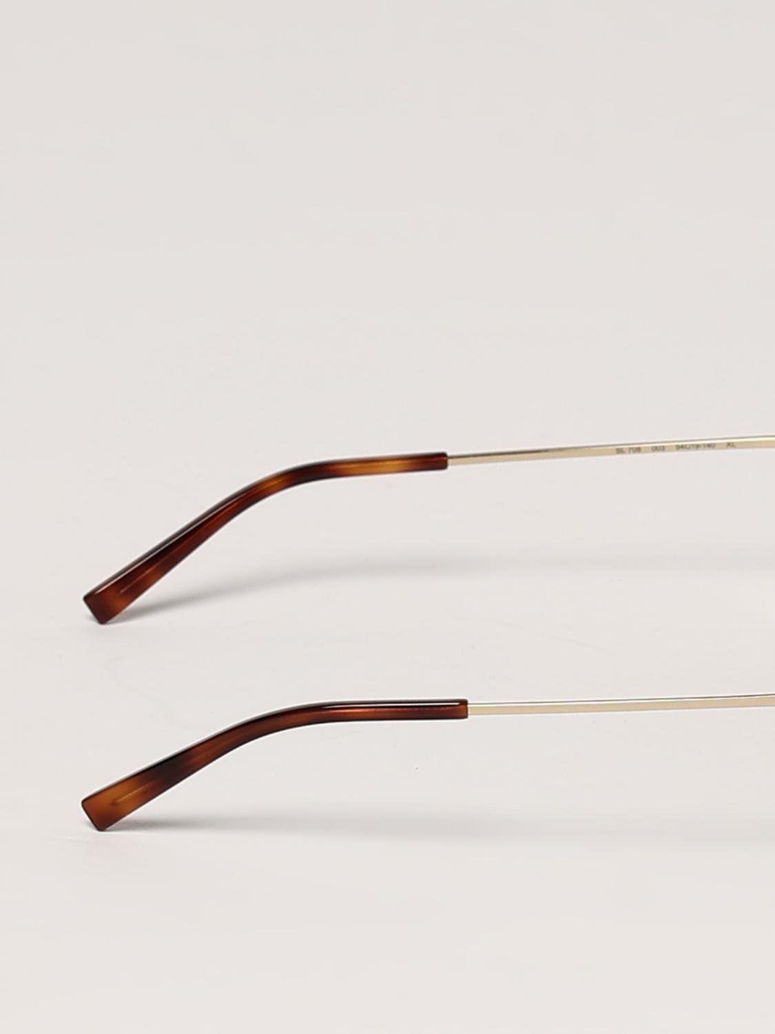 SAINT LAURENT SUNGLASSES: Sunglasses men Saint Laurent, Gold - Img 4