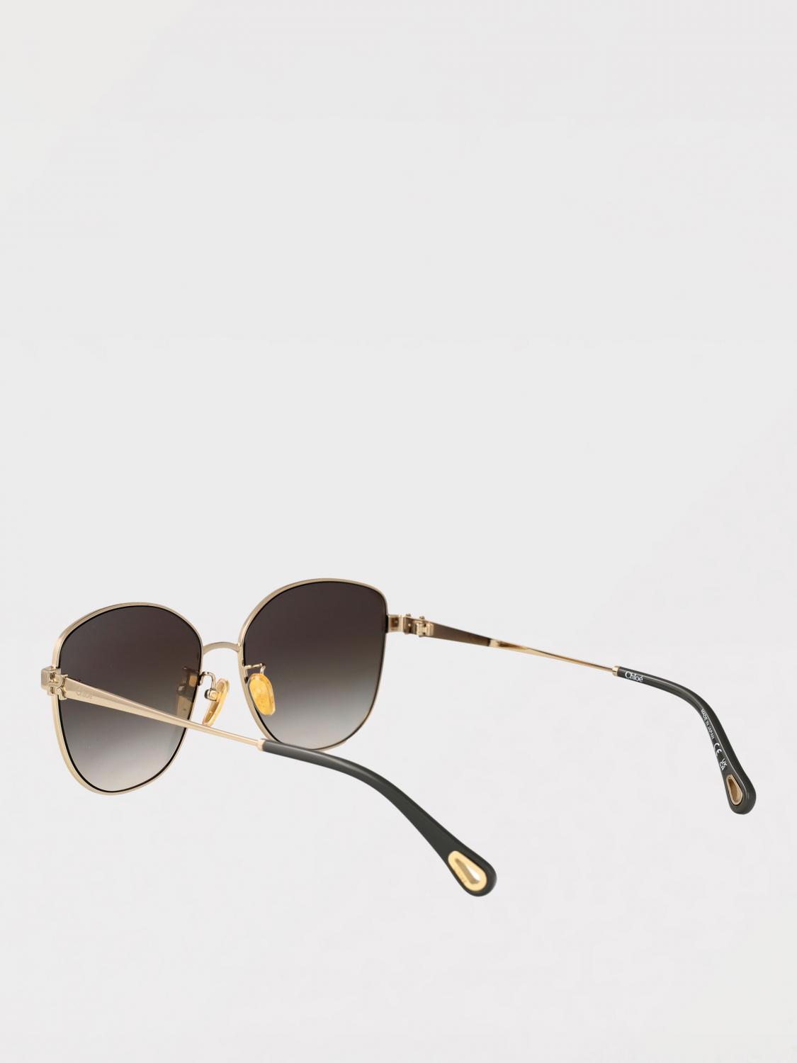 CHLOÉ OCCHIALI DA SOLE: Sunglasses woman ChloÉ, Brown - Img 3