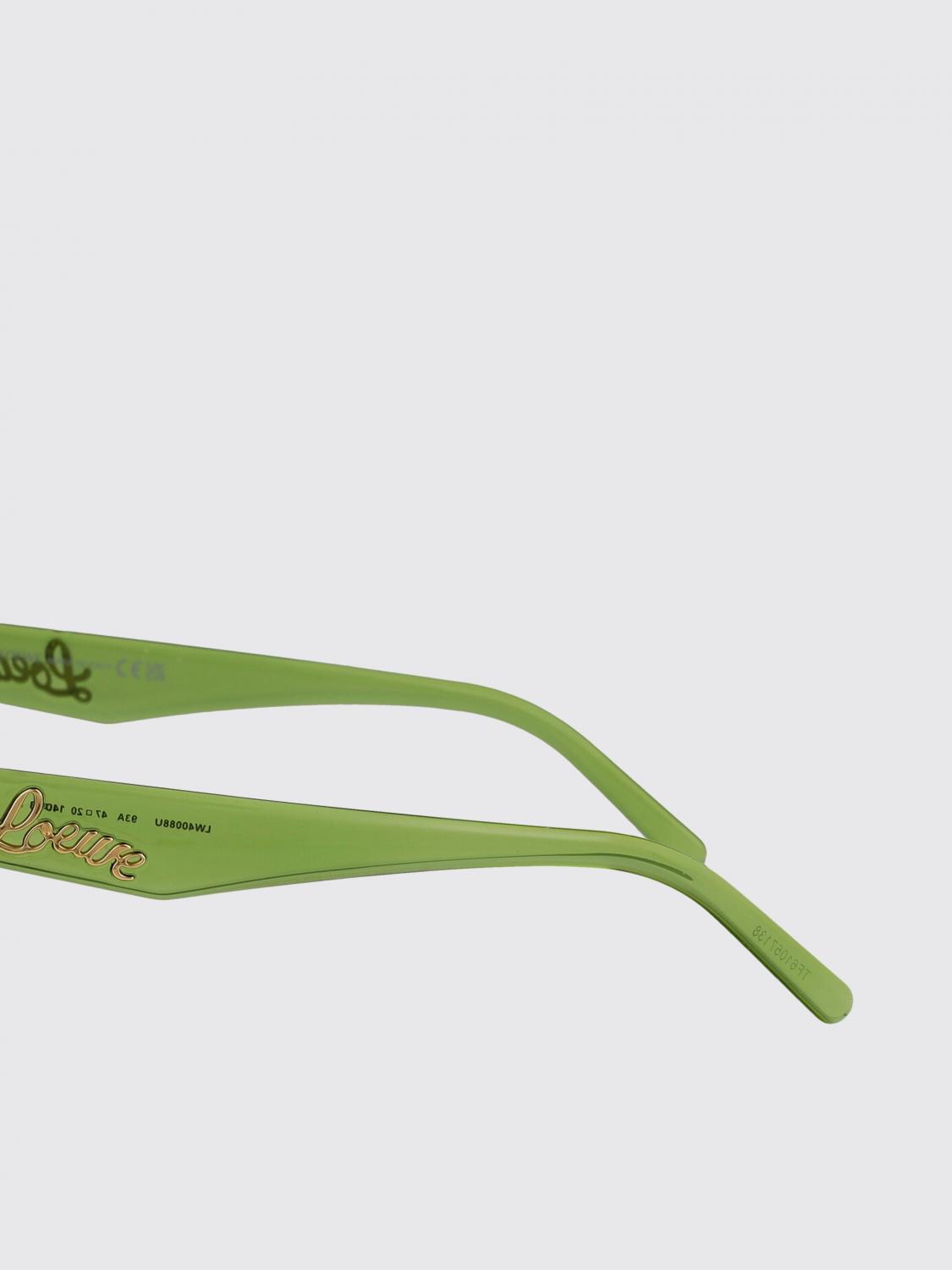 LOEWE SUNGLASSES: Sunglasses men Loewe, Green - Img 4