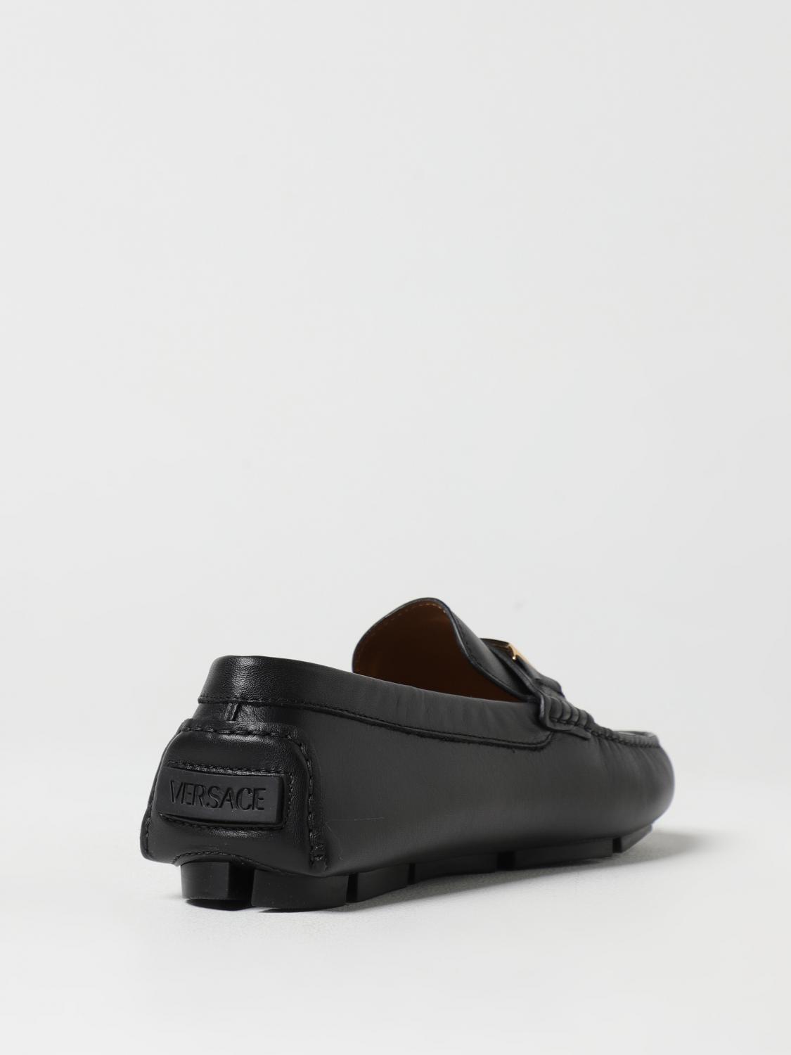 VERSACE LOAFERS: Loafers men Versace, Black - Img 3