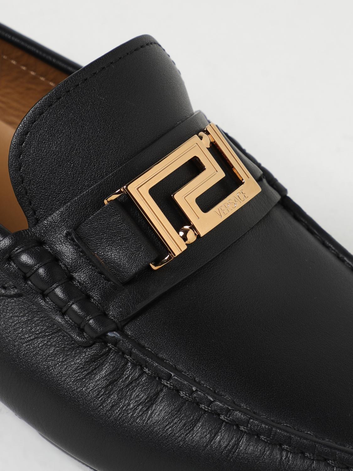 VERSACE LOAFERS: Loafers men Versace, Black - Img 4