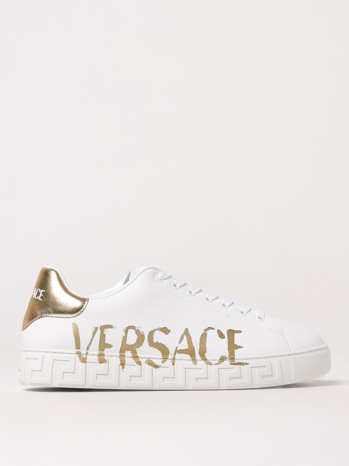 VERSACE BASKETS: Baskets homme Versace, Blanc - Img 1