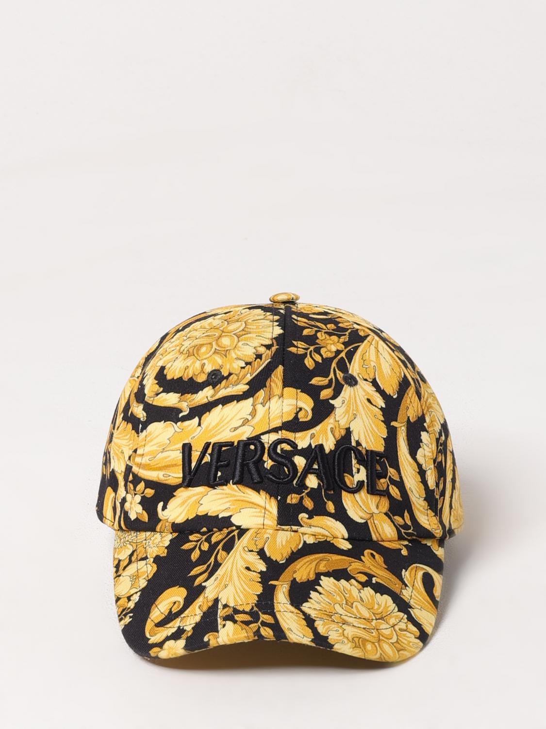 VERSACE HUT: Hut herren Versace, Gold - Img 2