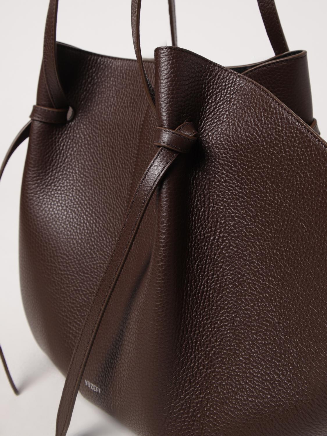 YUZEFI SCHULTERTASCHE: Schultertasche damen Yuzefi, Braun - Img 3