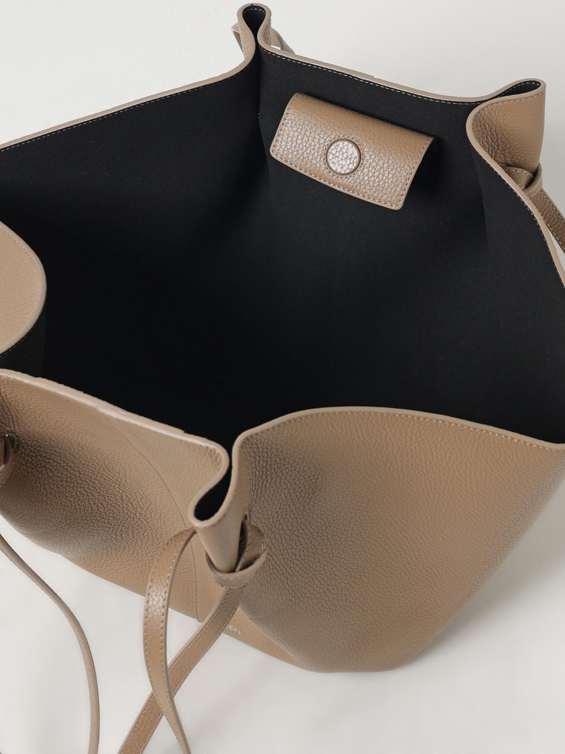 YUZEFI BORSA A SPALLA: Borsa a spalla in pelle martellata Yuzefi, Tortora - Img 3